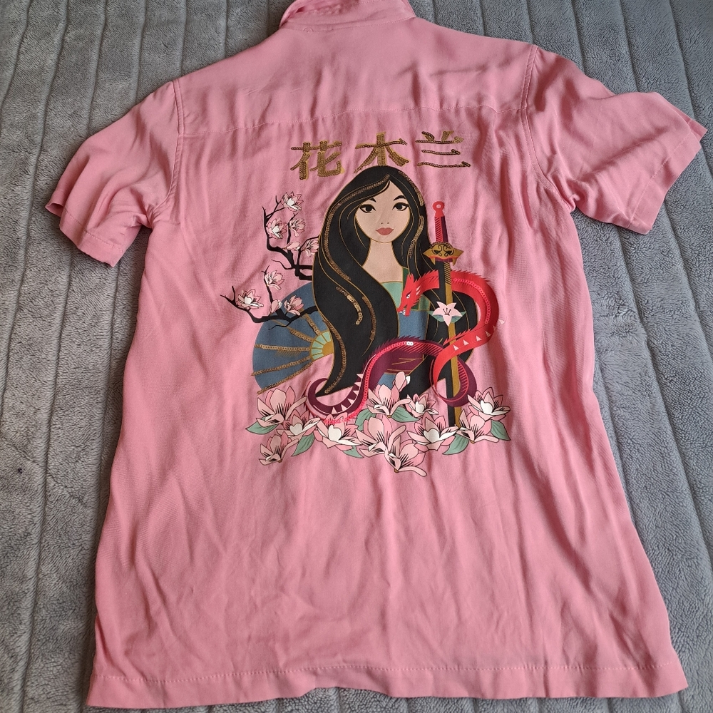 Disney Pink Mulan Shirt (XS)